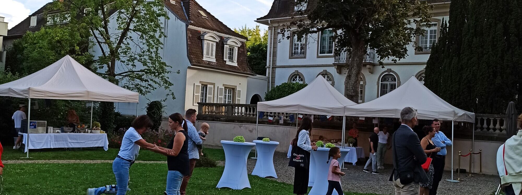 Garden Party Ambassade des USA 4 septembre 2024 Cernay